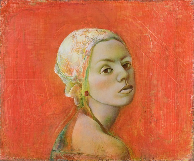 Swatting, 2008<br>
Oil on canvas, 72x81